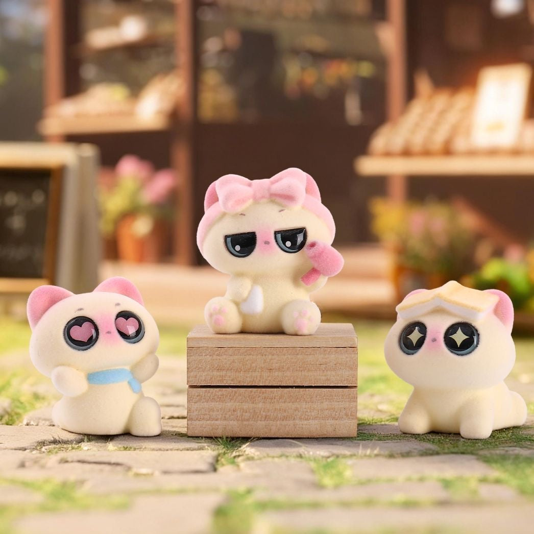 【NEW ARRIVAL】Fuzzy Pink Siamese Cat V2