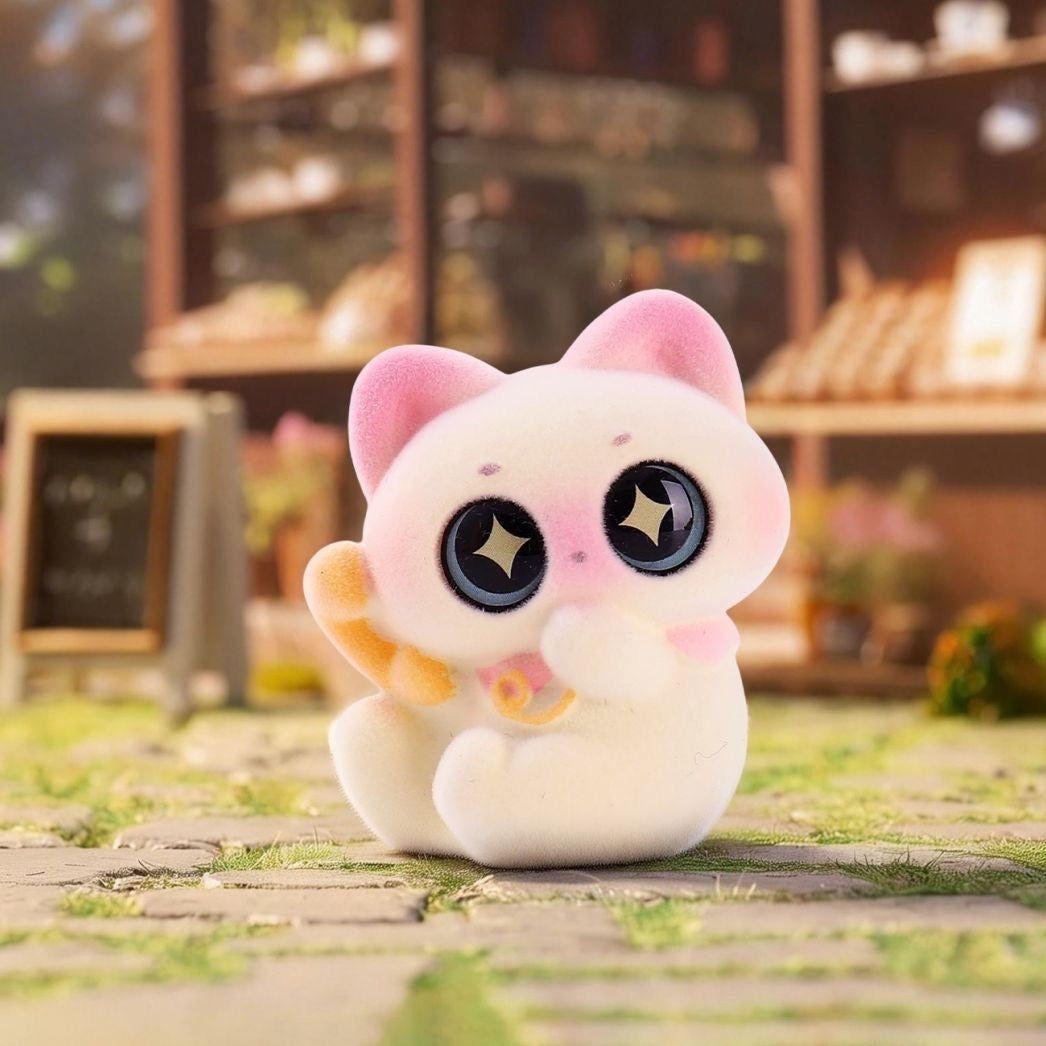 【NEW ARRIVAL】Fuzzy Pink Siamese Cat V2