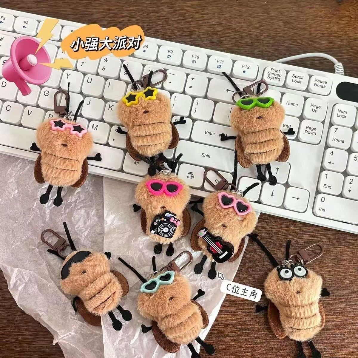 【NEW ARRIVAL】Sunglasses Roach Party Mini Plush