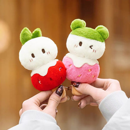 【NEW ARRIVAL】Radish Tanghulu Plush Doll Pendant