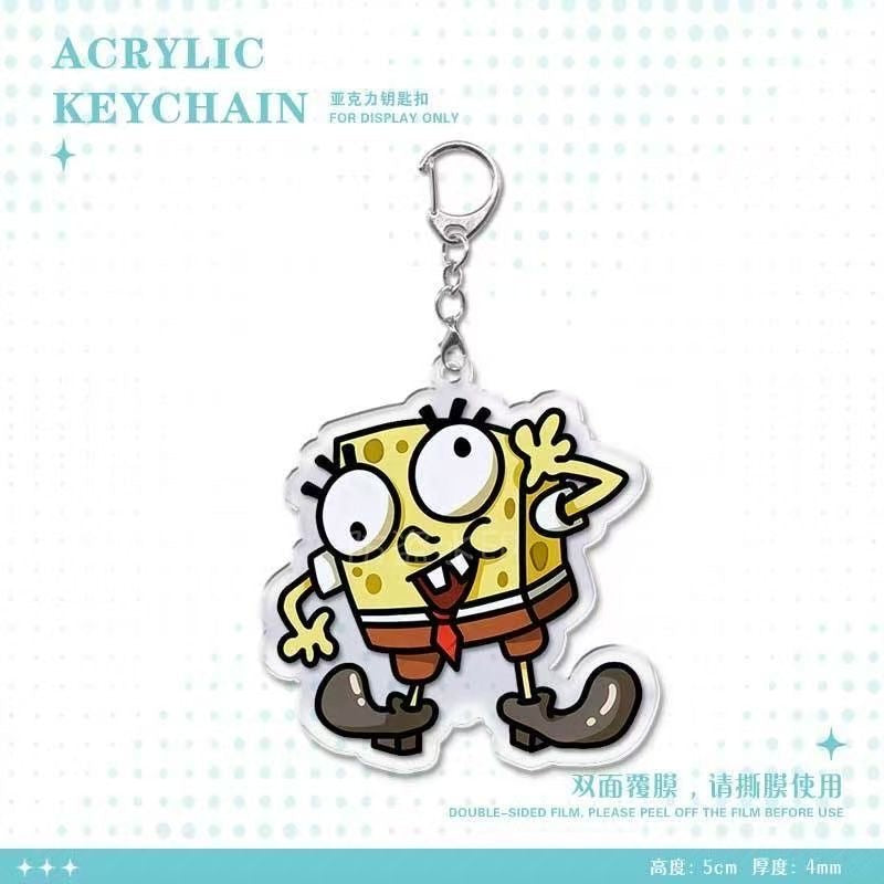 【NEW ARRIVAL】Spongebob Keychain-SHIP WITH OTHER ITEMS