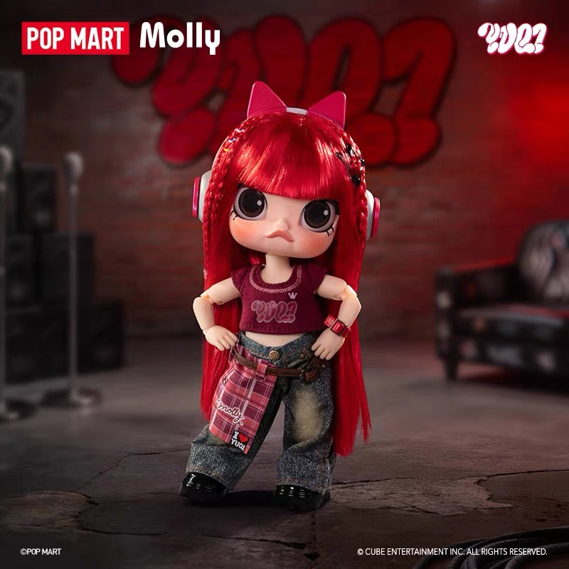 【PREORDER POPMART】Molly YUQI 1/8 Action Figures Set