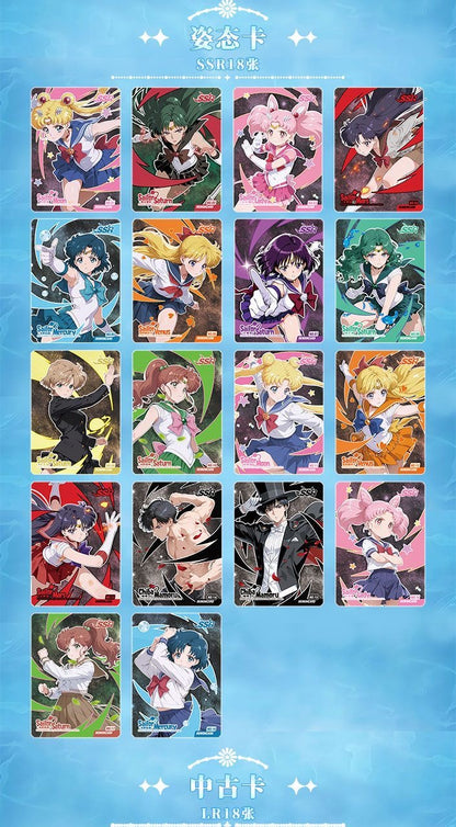 【NEW ARRIVAL】Sailor Moon Classic Card,5 in 1 bag-SHIP WITH OTHER ITEMS