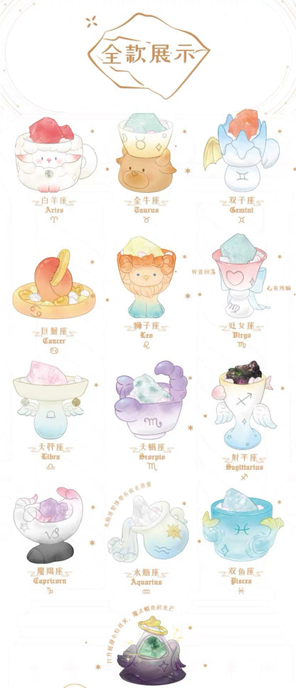 【NEW ARRIVAL】Twelve Constellations Crystal Pai