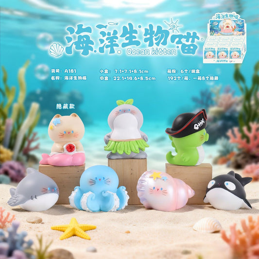 【NEW ARRIVAL】Ocean Kitten Mini Figure