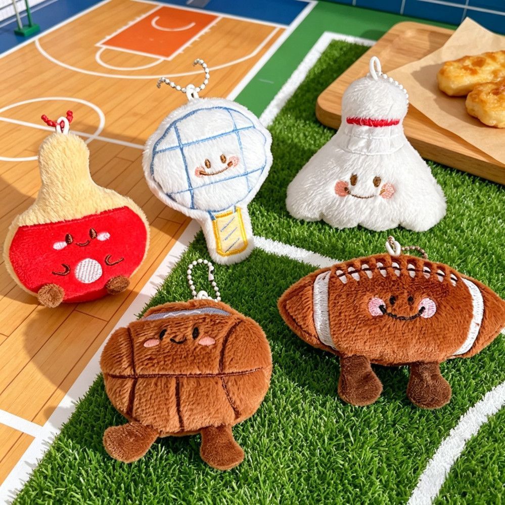 【NEW ARRIVAL】Sport Ball Series Plush Pendant-SHIP WITH OTHER ITEMS