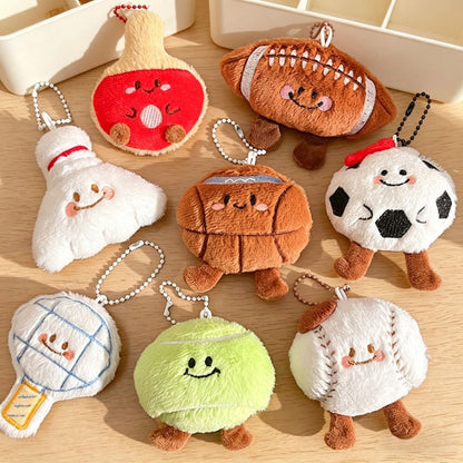 【NEW ARRIVAL】Sport Ball Series Plush Pendant-SHIP WITH OTHER ITEMS