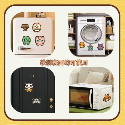 【NEW ARRIVAL】Pokemon Cute Fridge Magnet,5 in 1 bag-SHIP WITH OTHER ITEMS