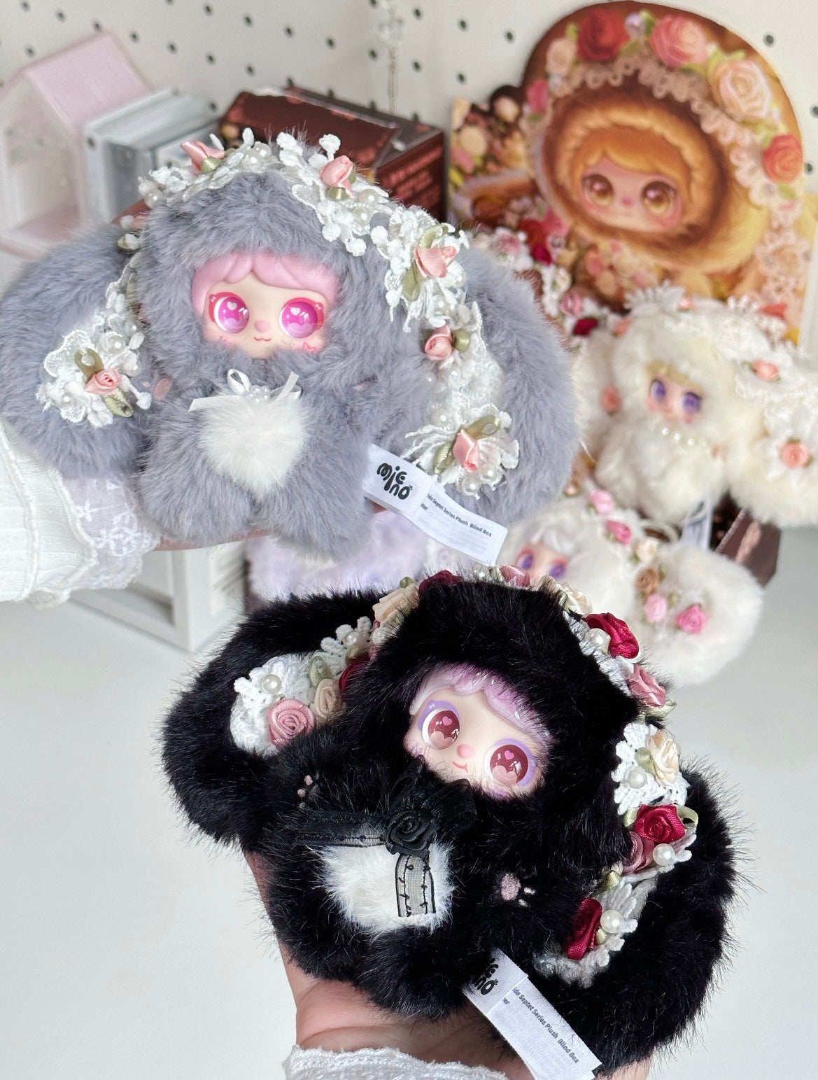 Mieno Flower Wedding Septet Plush Doll