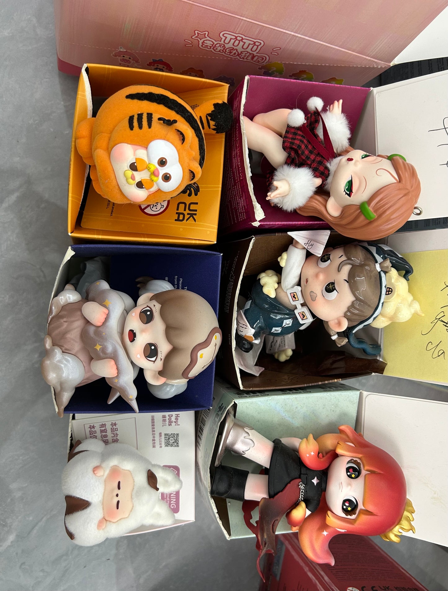 FIGURE SAMPLES SALE-$8 & $12