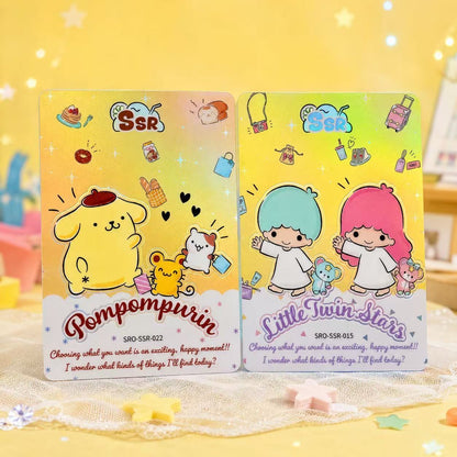 Sanrio Crystal Card,4 in 1 bag-SHIP WITH OTHER ITEMS