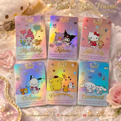 Sanrio Crystal Card,4 in 1 bag-SHIP WITH OTHER ITEMS