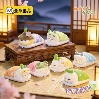 【NEW ARRIVAL】Radish Dumpling Lazy Bedtime Plush Doll