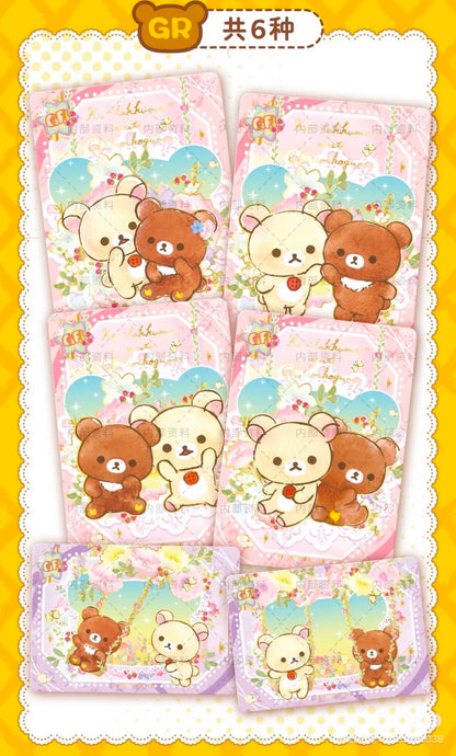 【NEW ARRIVAL】Rilakkuma Card V1,4 in 1 bag-SHIP WITH OTHER ITEMS