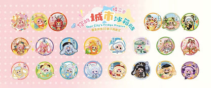 【NEW ARRIVAL】Baby 3 Your City's Fridge Magnet-SHIP WITH OTHER ITEMS