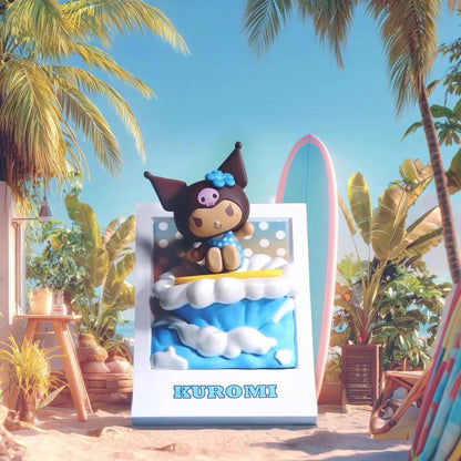 【NEW ARRIVAL】Sanrio Summer Surfing Fridge Magnet Figure