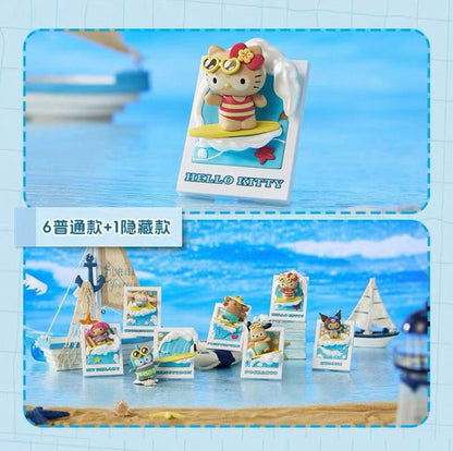 【NEW ARRIVAL】Sanrio Summer Surfing Fridge Magnet Figure