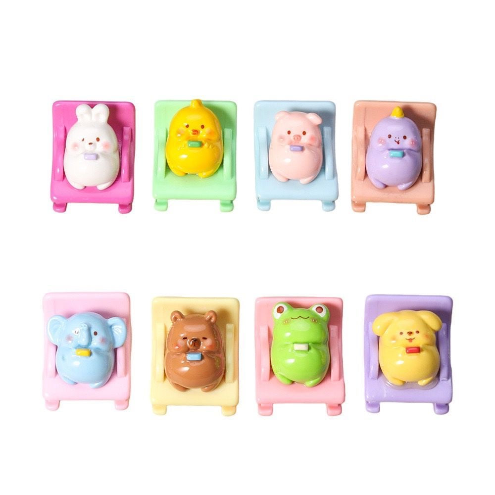 【NEW ARRIVAL】Animal Rocking Chair Mini Figure-SHIP WITH OTHER ITEMS