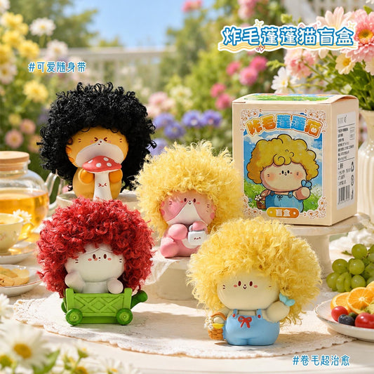 【NEW ARRIVAL】Crazy Hair Fluffy Cat Figure-SHIP WITH OTHER ITEMS