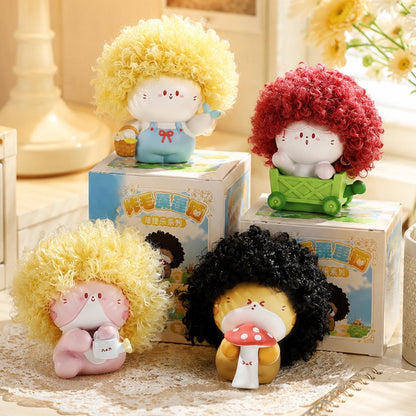 【NEW ARRIVAL】Crazy Hair Fluffy Cat Figure-SHIP WITH OTHER ITEMS
