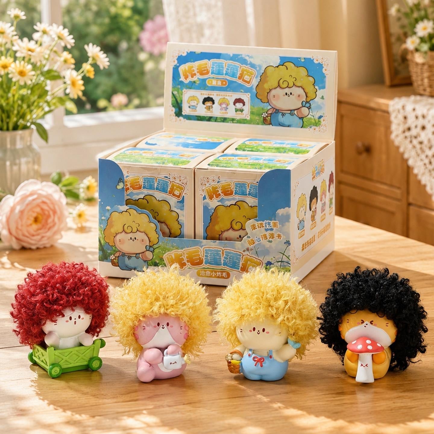 【NEW ARRIVAL】Crazy Hair Fluffy Cat Figure-SHIP WITH OTHER ITEMS