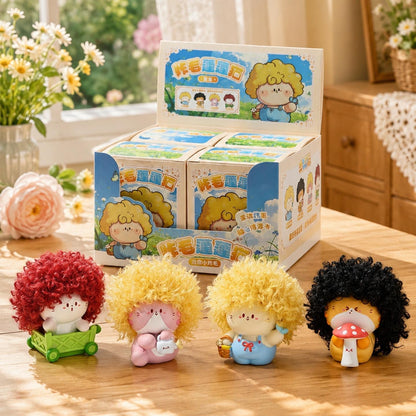【NEW ARRIVAL】Crazy Hair Fluffy Cat Figure-SHIP WITH OTHER ITEMS
