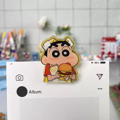 【NEW ARRIVAL】Shinchan McDonald's Clip-SHIP WITH OTHER ITEMS
