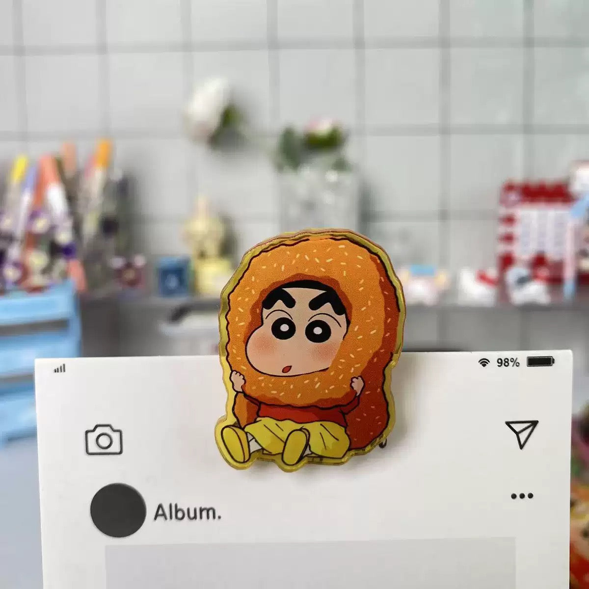 【NEW ARRIVAL】Shinchan McDonald's Clip-SHIP WITH OTHER ITEMS