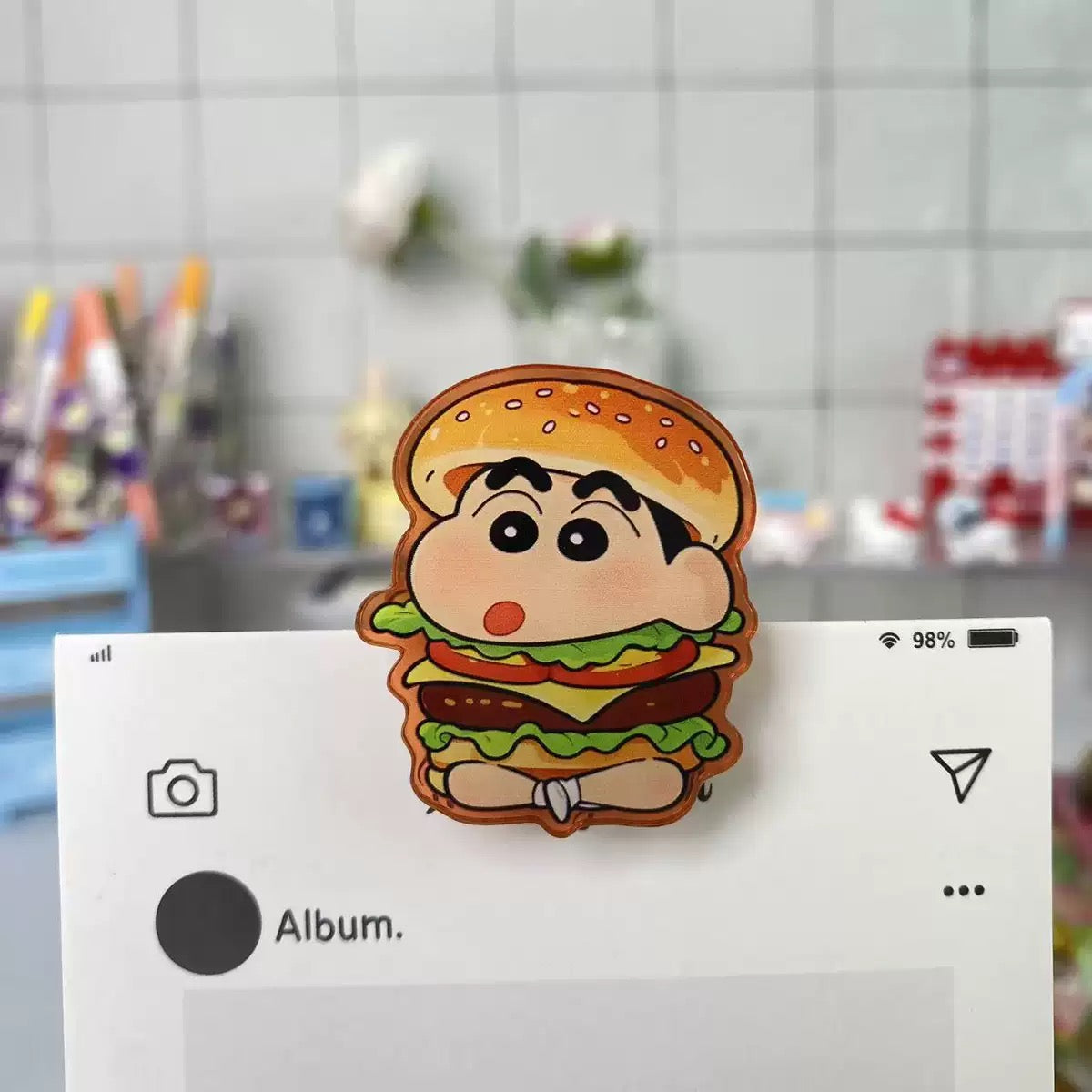 【NEW ARRIVAL】Shinchan McDonald's Clip-SHIP WITH OTHER ITEMS