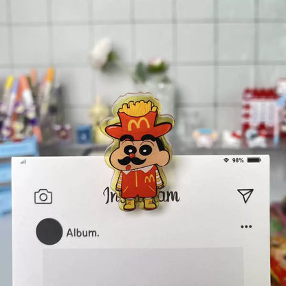 【NEW ARRIVAL】Shinchan McDonald's Clip-SHIP WITH OTHER ITEMS