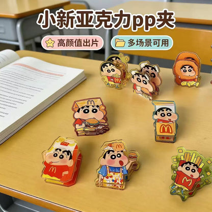 【NEW ARRIVAL】Shinchan McDonald's Clip-SHIP WITH OTHER ITEMS