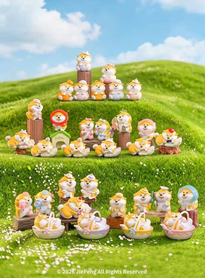 【NEW ARRIVAL】Achai Puppy Goqi Enjoy The Lawn Mini Figure