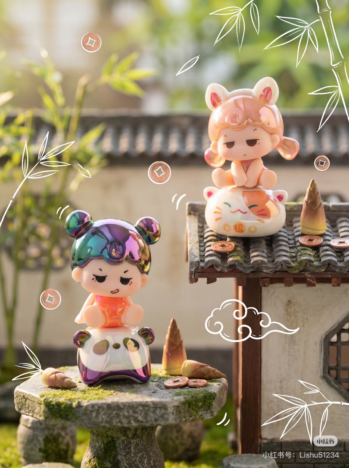 【NEW ARRIVAL】Mengdana's Little World Mini Bean,4 in 1 bag