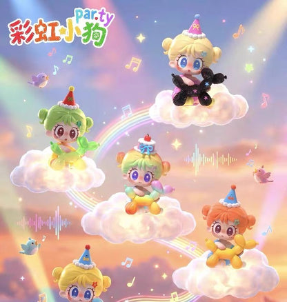 【NEW ARRIVAL】Milay Rainbow Dog Party Mini Figure