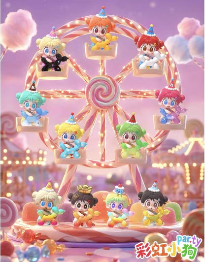 【NEW ARRIVAL】Milay Rainbow Dog Party Mini Figure