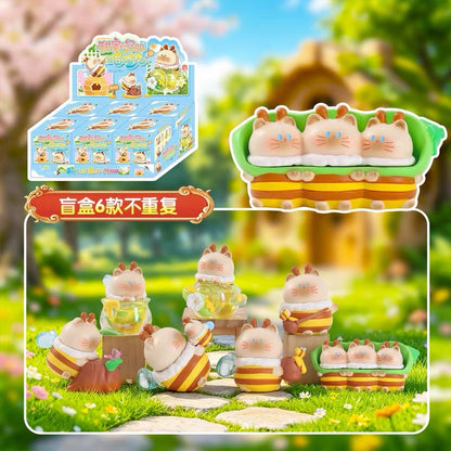 【NEW ARRIVAL】Sweet Bee Meow Happy Time Mini Figure-SHIP WITH OTHER ITEMS