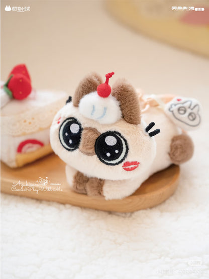 Azukisan Paw-tucked Plush Doll