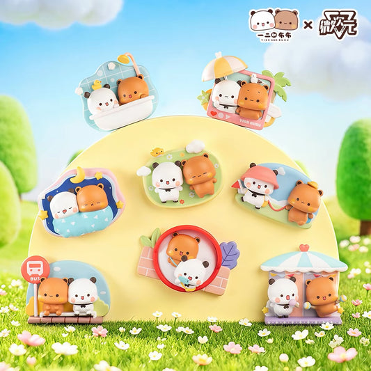 Yier And Bubu Bear Fridge Magnet