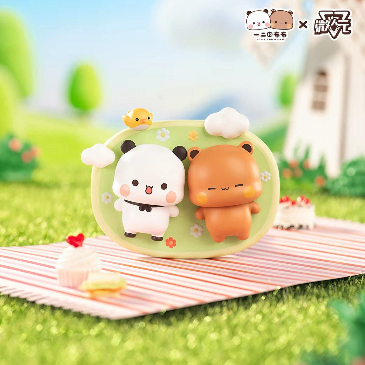 【NEW ARRIVAL】Yier And Bubu Bear Fridge Magnet
