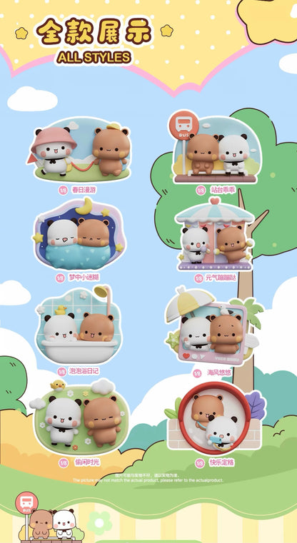 【NEW ARRIVAL】Yier And Bubu Bear Fridge Magnet