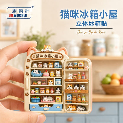 【NEW ARRIVAL】Kitty House Fridge Magnet-SHIP WITH OTHER ITEMS