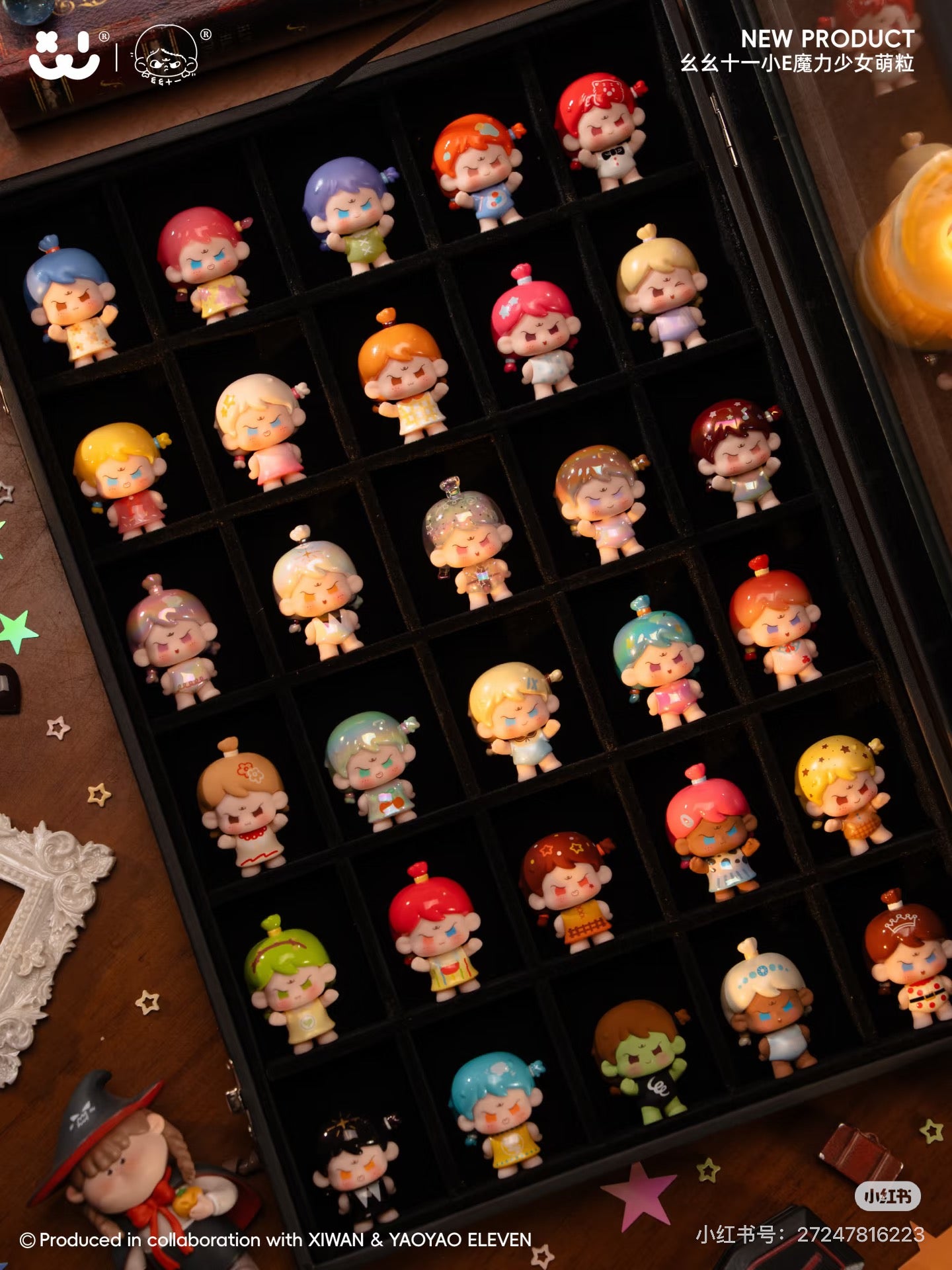 【NEW ARRIVAL】Yaoyao Magic Girl Mini Bean,4 in 1 bag