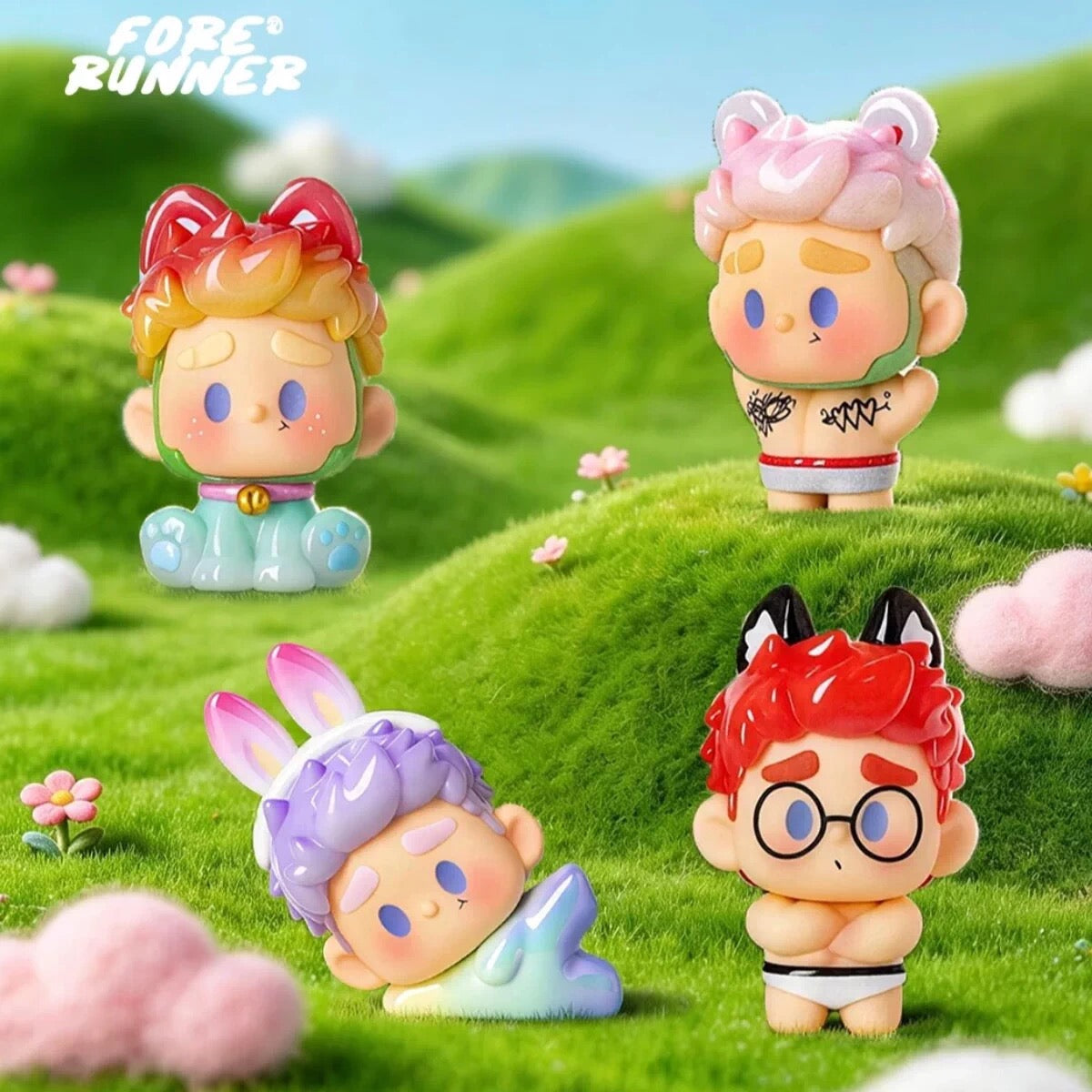 【NEW ARRIVAL】FORERUNNER Did You Work Out Today Mini Figure-SHIP WITH OTHER ITEMS