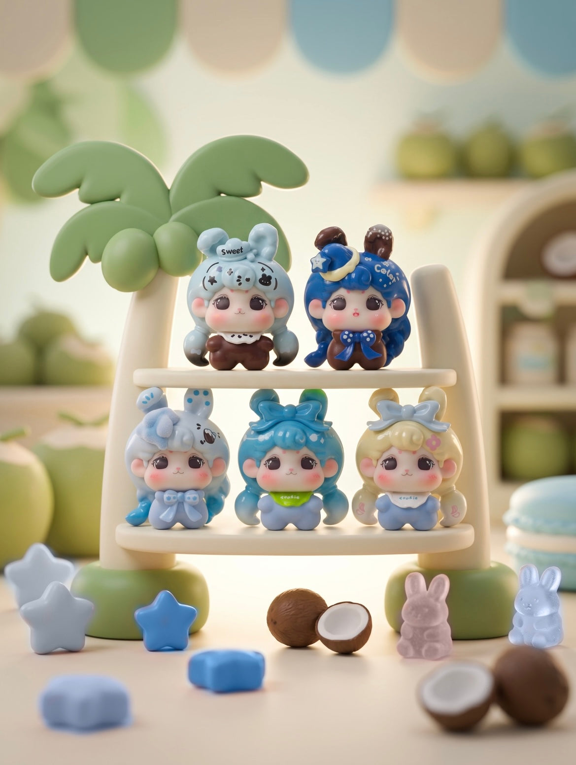 【NEW ARRIVAL】Tookie Rabbit Gummy Mini Bean,4 in 1 bag