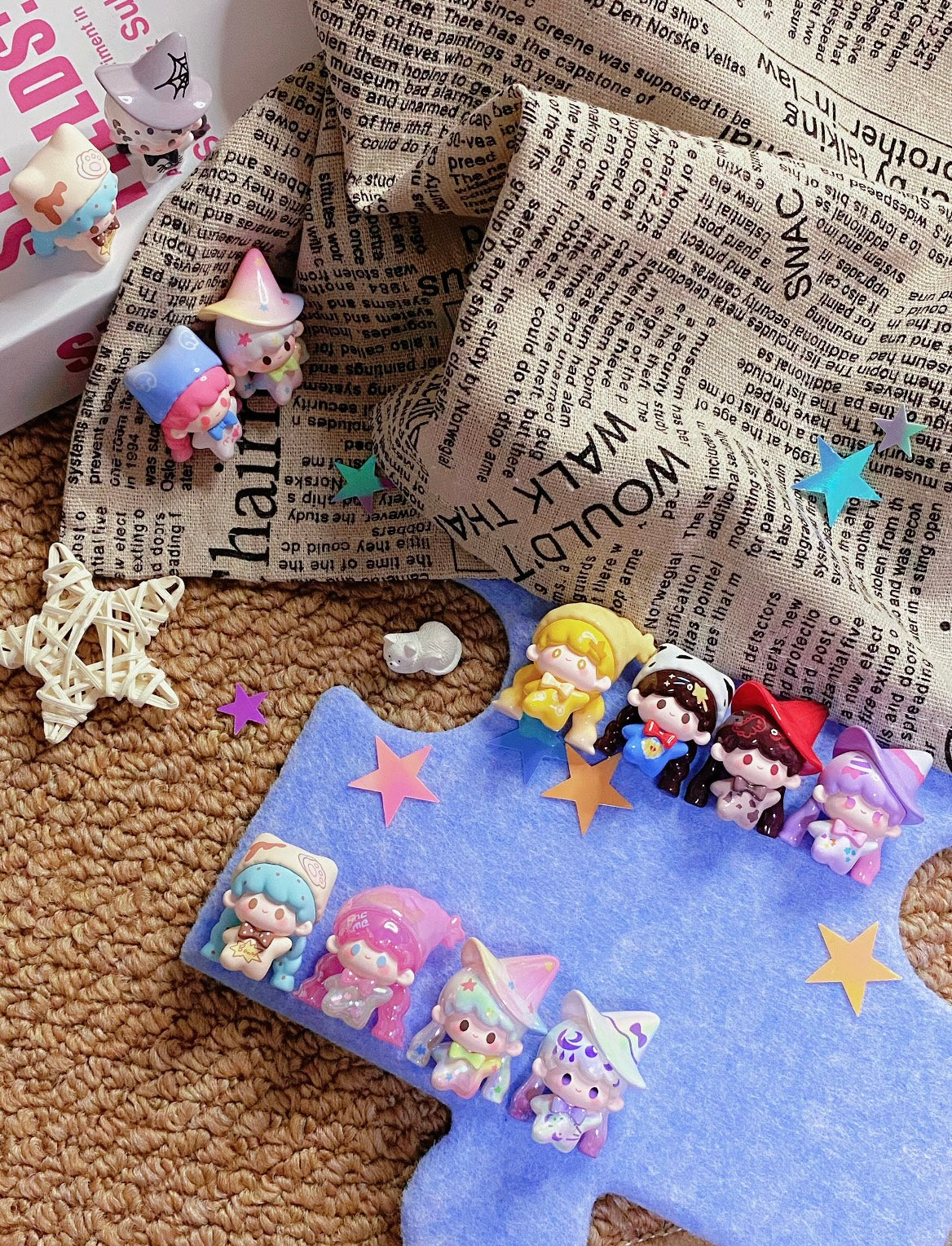 UU & The Sorcerer's Stone Mini Bean,4 in 1 bag