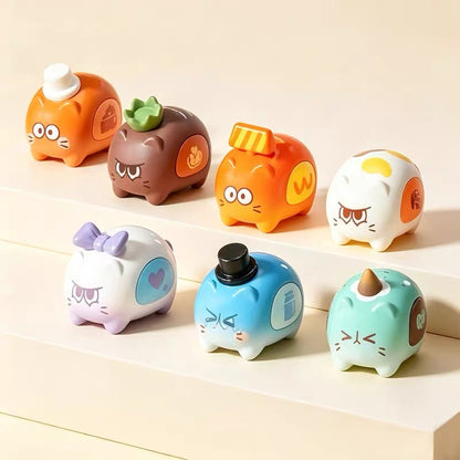 【NEW ARRIVAL】GOGO Dingding Cat Mini Bean,4 in 1 bag