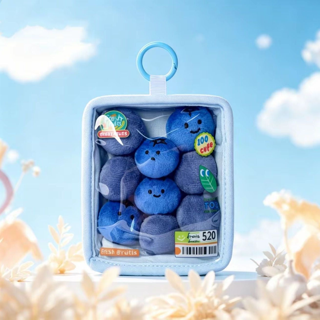 【NEW ARRIVAL】Fruit And Vegetable Dish Plush Pendant-SHIP WITH OTHER ITEMS