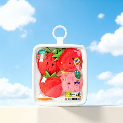 【NEW ARRIVAL】Fruit And Vegetable Dish Plush Pendant-SHIP WITH OTHER ITEMS