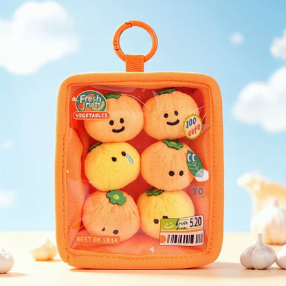 【NEW ARRIVAL】Fruit And Vegetable Dish Plush Pendant-SHIP WITH OTHER ITEMS