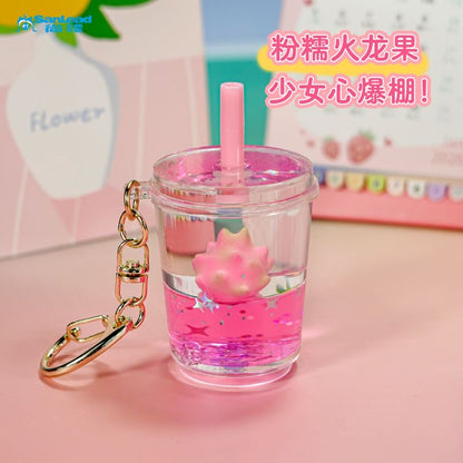 【NEW ARRIVAL】Fruit Tea Liquid Cup Pendant-SHIP WITH OTHER ITEMS